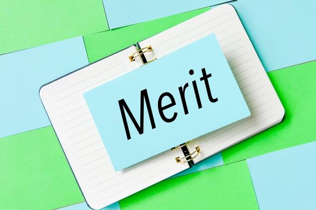 Meritと書かれた画像